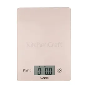 Kitchen Craft Taylor Pro Scale Touchless 5kg Rose Gold
