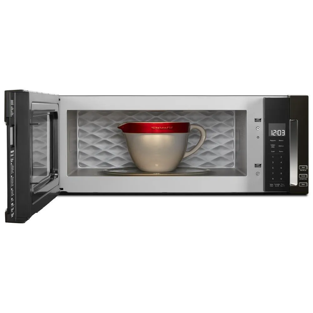 Kitchenaid KMLS311HBS 1000-Watt Low Profile Microwave Hood Combination with PrintShield™ Finish