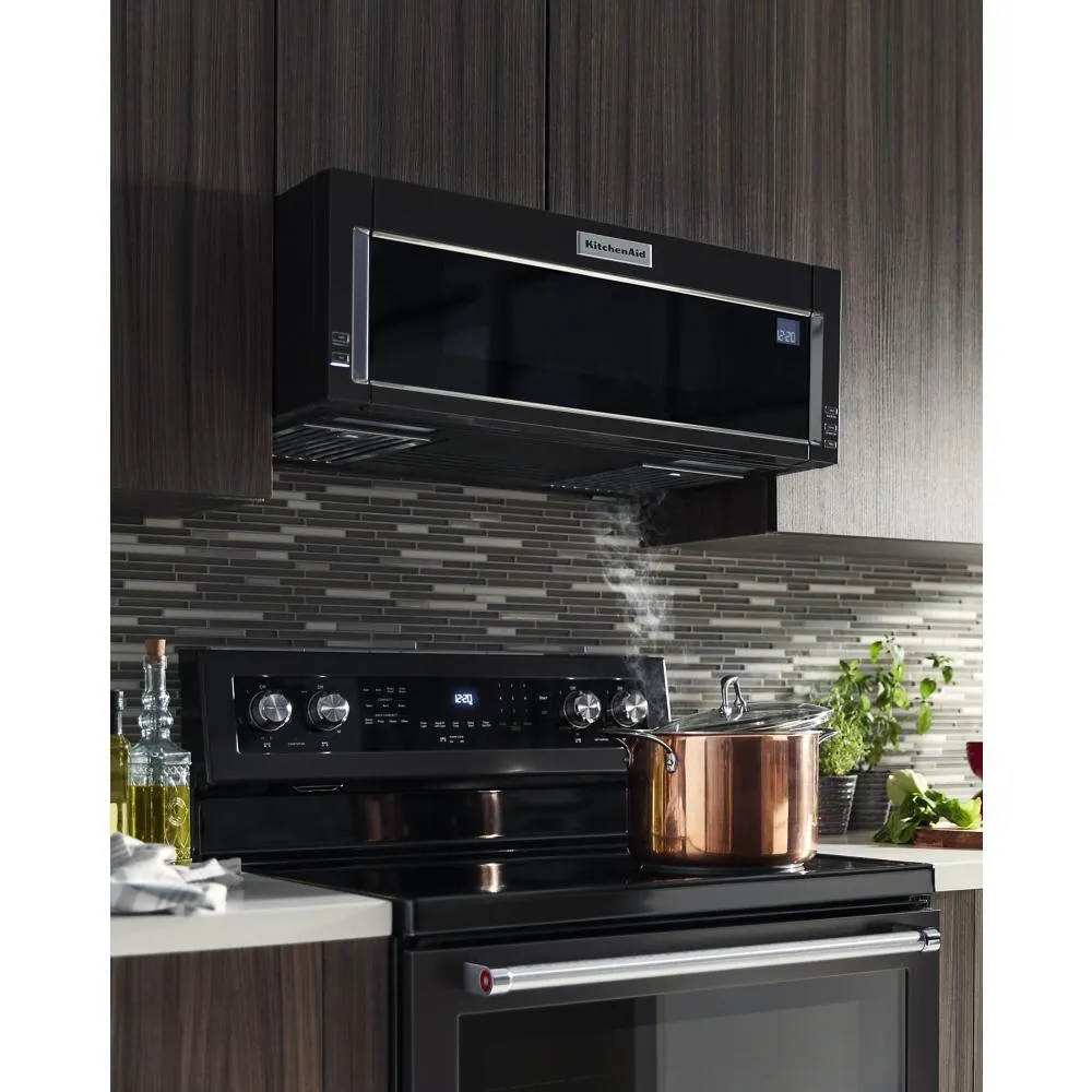 Kitchenaid KMLS311HBS 1000-Watt Low Profile Microwave Hood Combination with PrintShield™ Finish