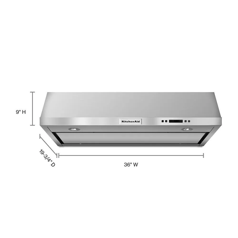 Kitchenaid KVUB606DSS 36'' Under-the-Cabinet, 4-Speed System