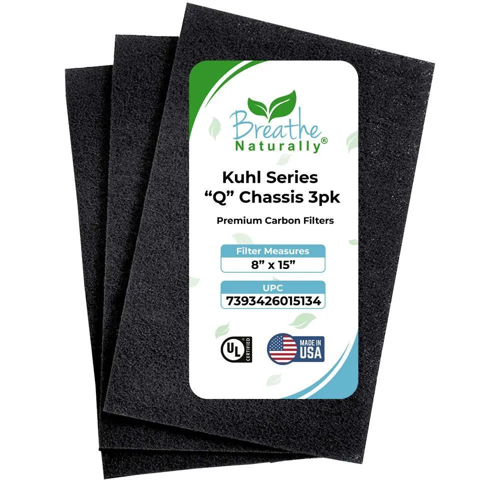 Kuhl Series Q Chassis Models (KWCFQ) Replacement Carbon Pre-Filter