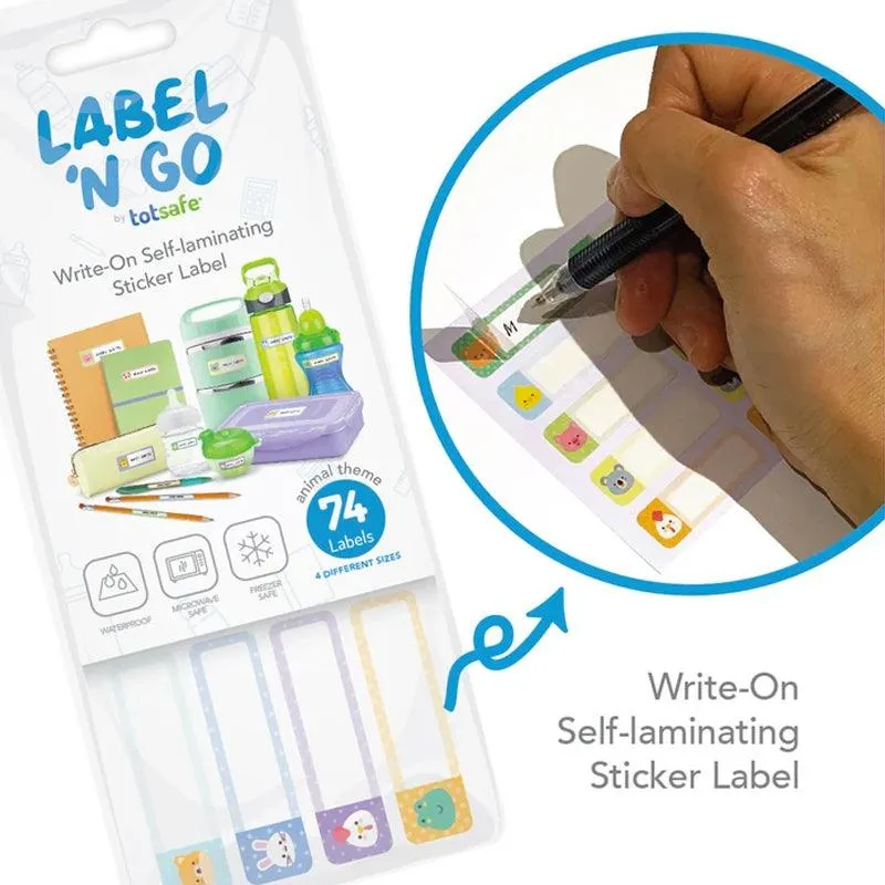 Label N Go Write-On Self Laminating Stickers