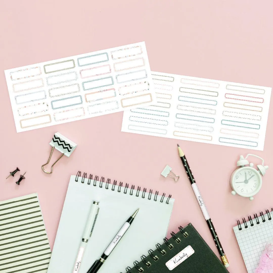 Label N Go Write-On Self Laminating Stickers