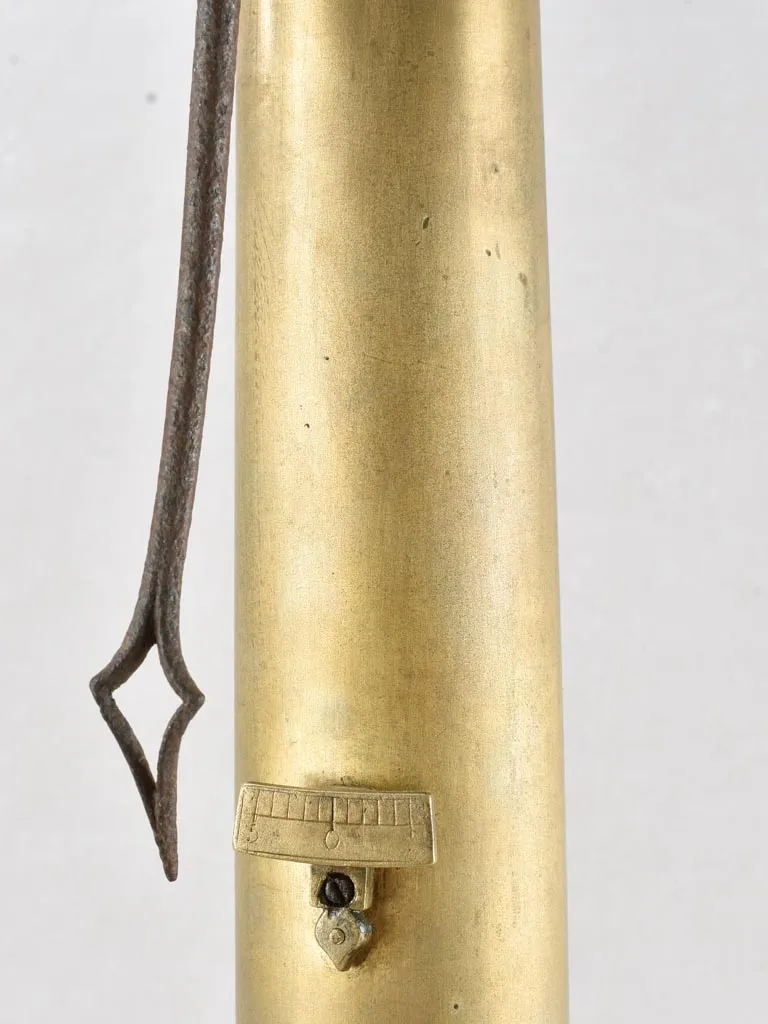 Large 19Th-Century French mercantile weigh scales