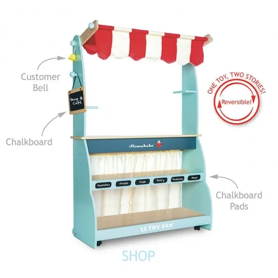 Le Toy Van Honeybake Shop and Cafe - Bundle