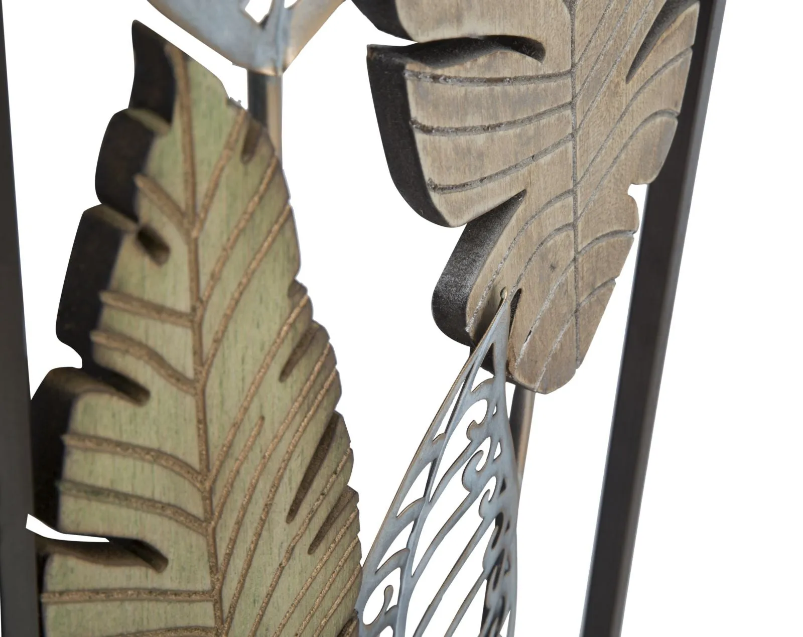 Leaf Metallic Wall Decor