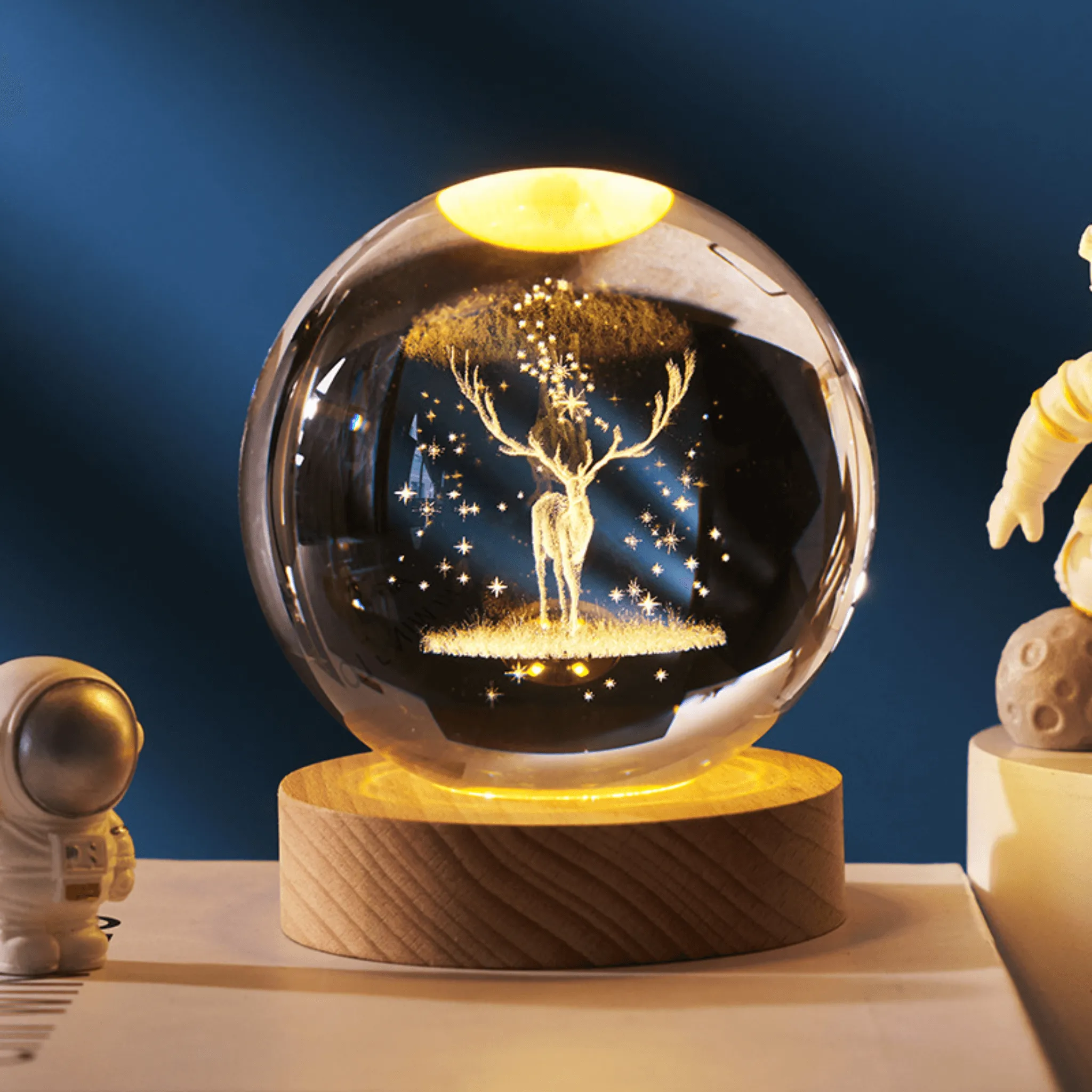 LED Crystal Balls