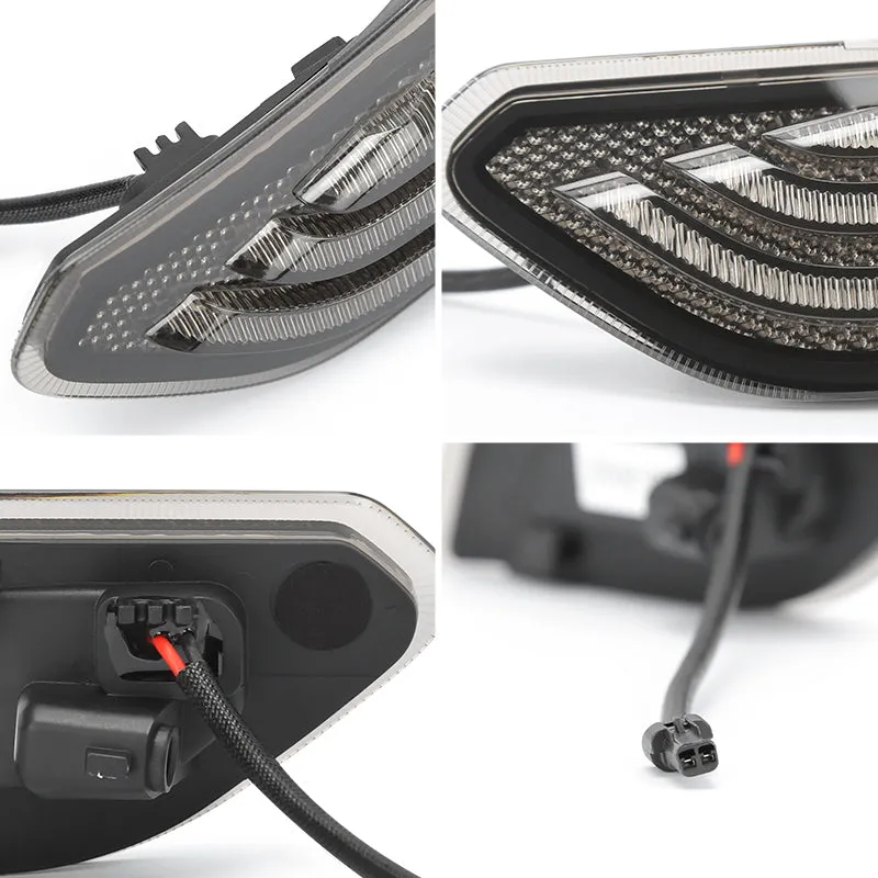 LED Side Marker Front Fender Lights for 2018-Later Jeep Wrangler JL & Gladiator JT