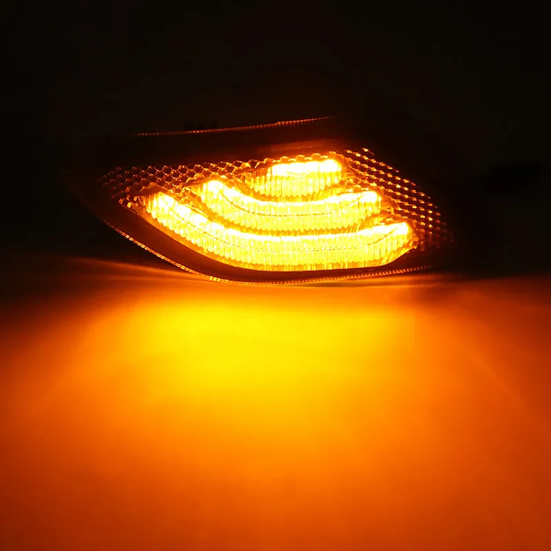 LED Side Marker Front Fender Lights for 2018-Later Jeep Wrangler JL & Gladiator JT