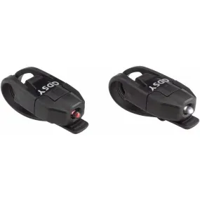 Light Set Front and Rear Black