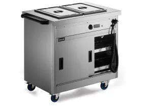 Lincat P6B2 Panther Slim Mobile Hot Cupboard