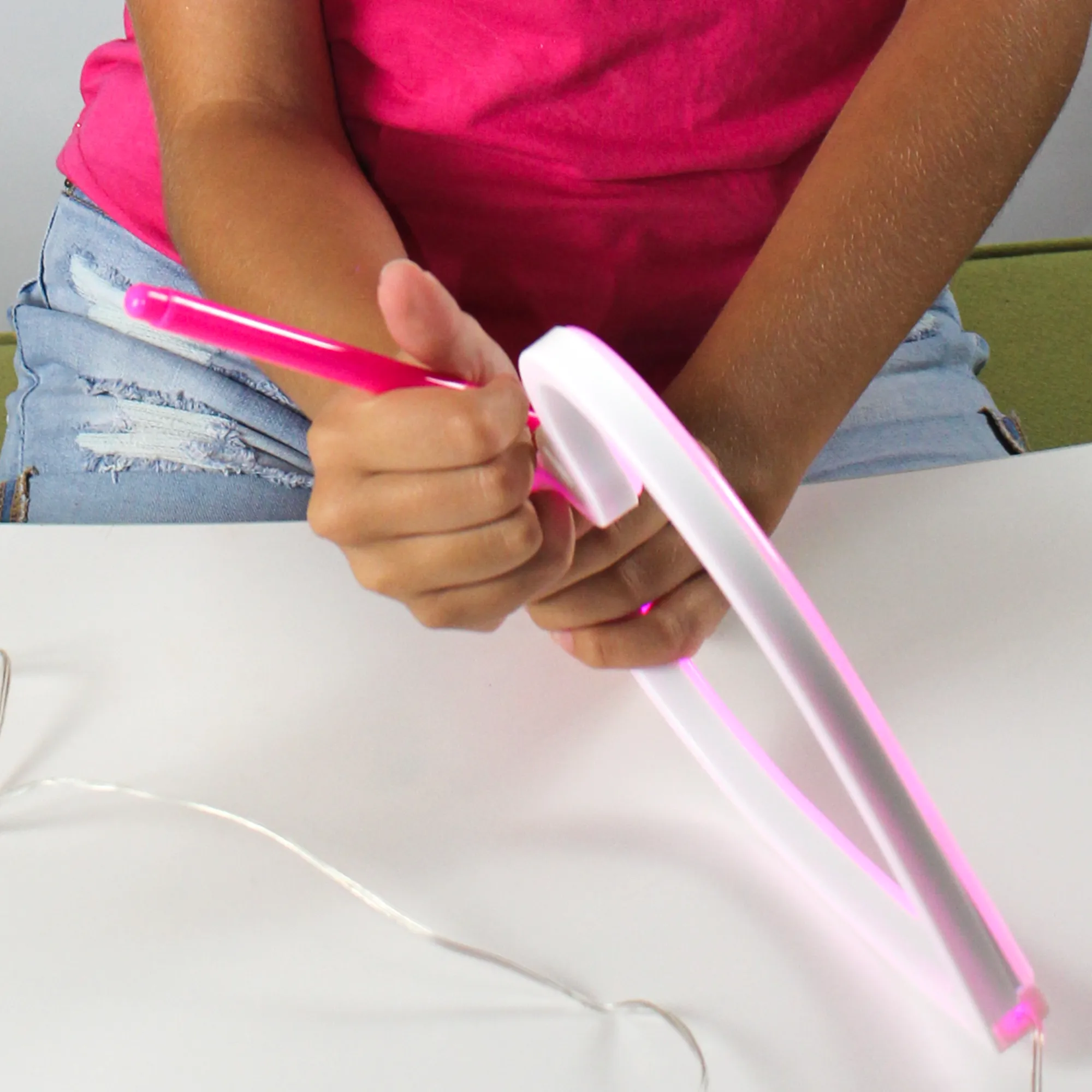 LumiGlow DIY Room Lights - Heart, Butterfly and Neon Lights