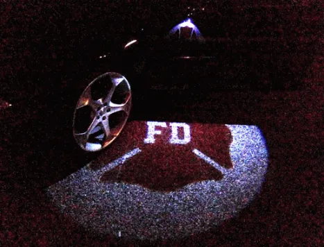Maltese Cross/ Star of Life Ghost Shadow Light