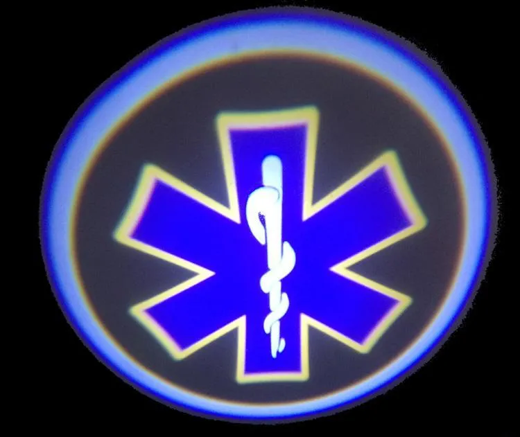 Maltese Cross/ Star of Life Ghost Shadow Light