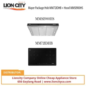 Mayer Package Hob MM72IDHB   Hood MMSI900HS