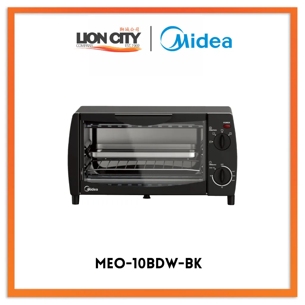 Midea MEO-10BDW-BK 10L Toaster oven