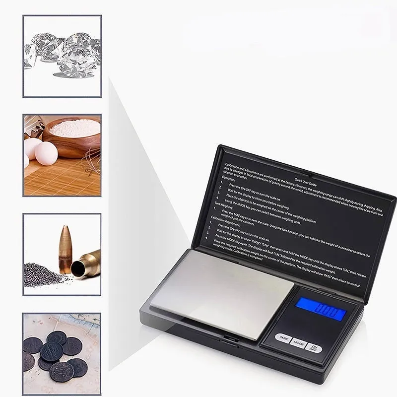Mini Digital Gram Scale with LCD Display for Jewelry and Food