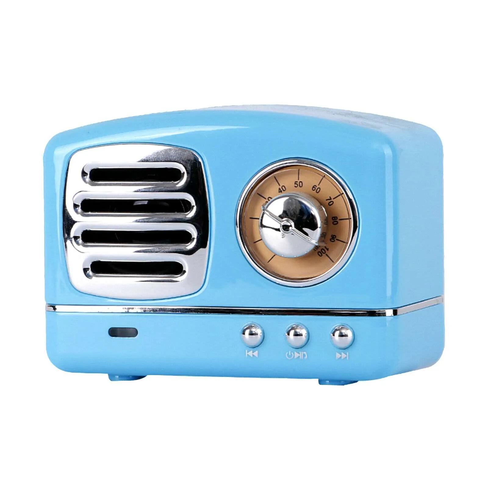 Mini Wireless Retro Bluetooth Stereo Speakers Radio