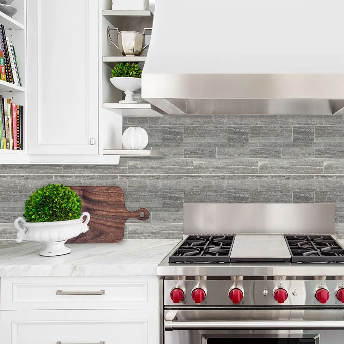 Modern Rectangle Peel and Stick Wall Tiles