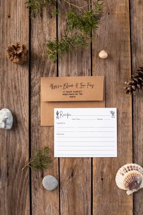 Monadnock Recipe Card