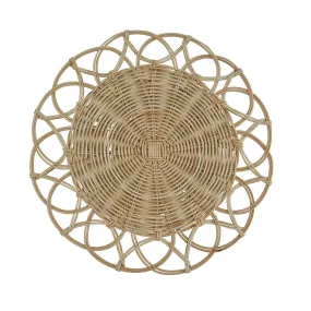 Mya Charger Plate Set - Natural