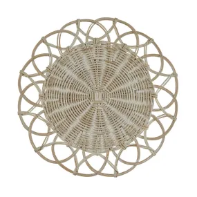 Mya Charger Plate Set - White