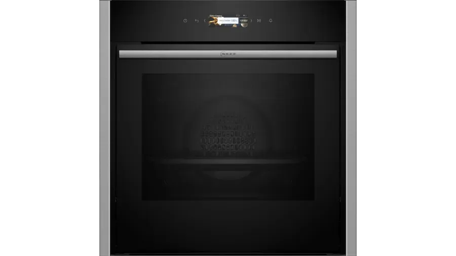 Neff B54CR31N0B N70 Slide and Hide Built-In Electric Single Oven Stainless Steel