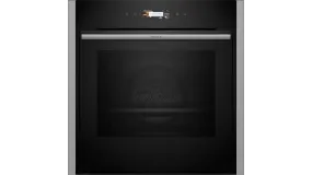 Neff B54CR31N0B N70 Slide and Hide Built-In Electric Single Oven Stainless Steel