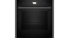 Neff B64CS51G0B N90 Slide and Hide Built-In Electric Single Oven Graphite