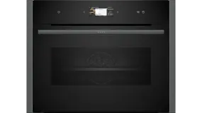 Neff C24FS31G0B N90 Built-In Electric Compact Oven with Steam Function