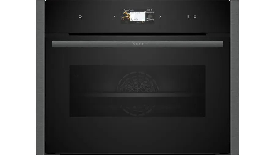 Neff C24FS31G0B N90 Built-In Electric Compact Oven with Steam Function