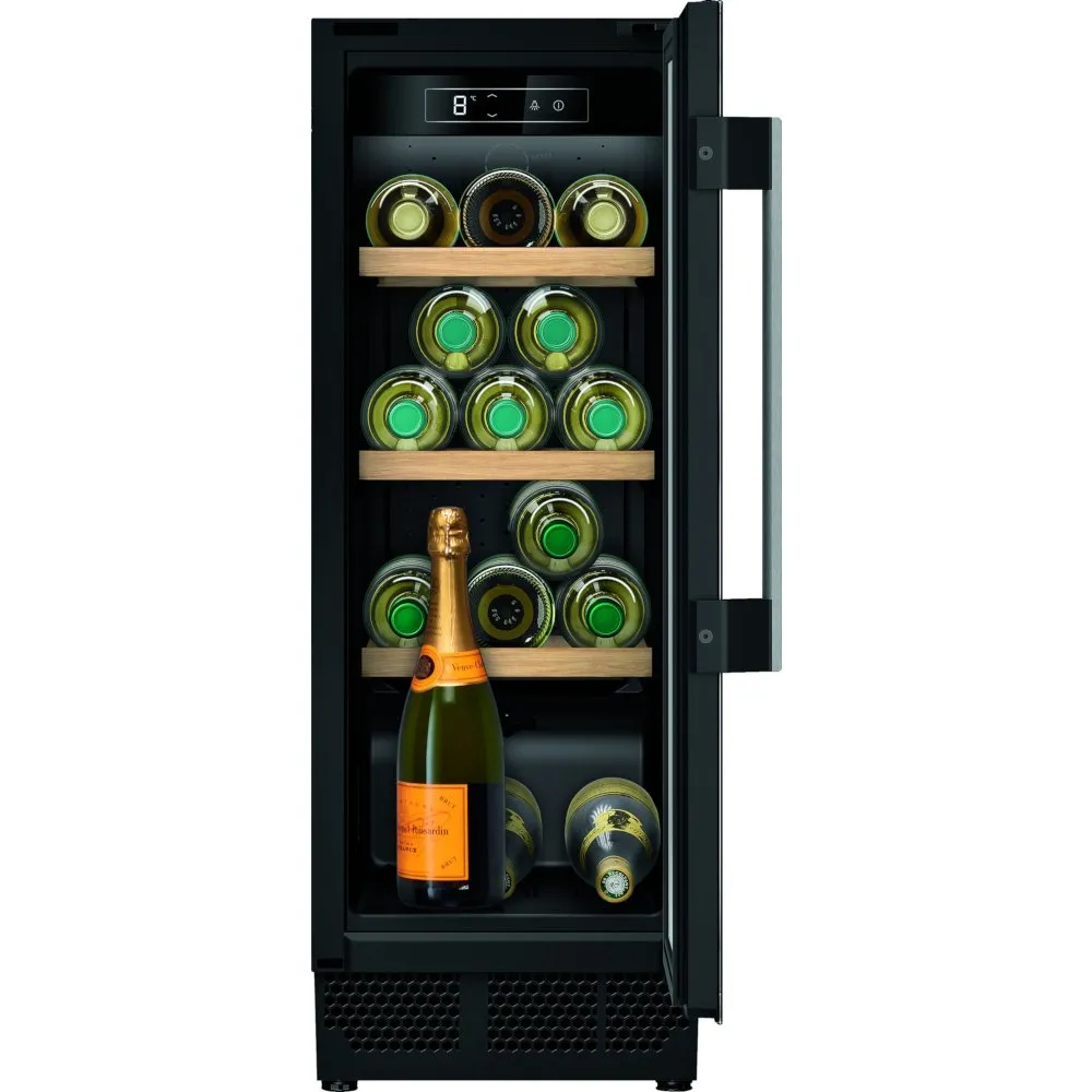 NEFF N70 KU9202HF0G Integrated 21-Bottle Wine Cooler,Black