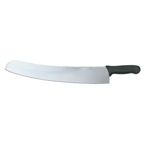 Nella 18" Pizza Knife Rocker Knife with Black DR Handle