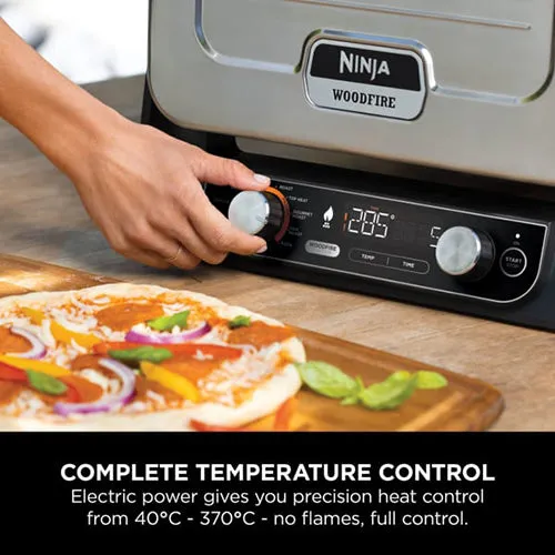 Ninja Woodfire Electric Outdoor Oven - Terracotta | OO101UK