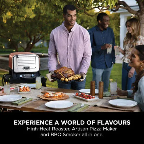 Ninja Woodfire Electric Outdoor Oven - Terracotta | OO101UK
