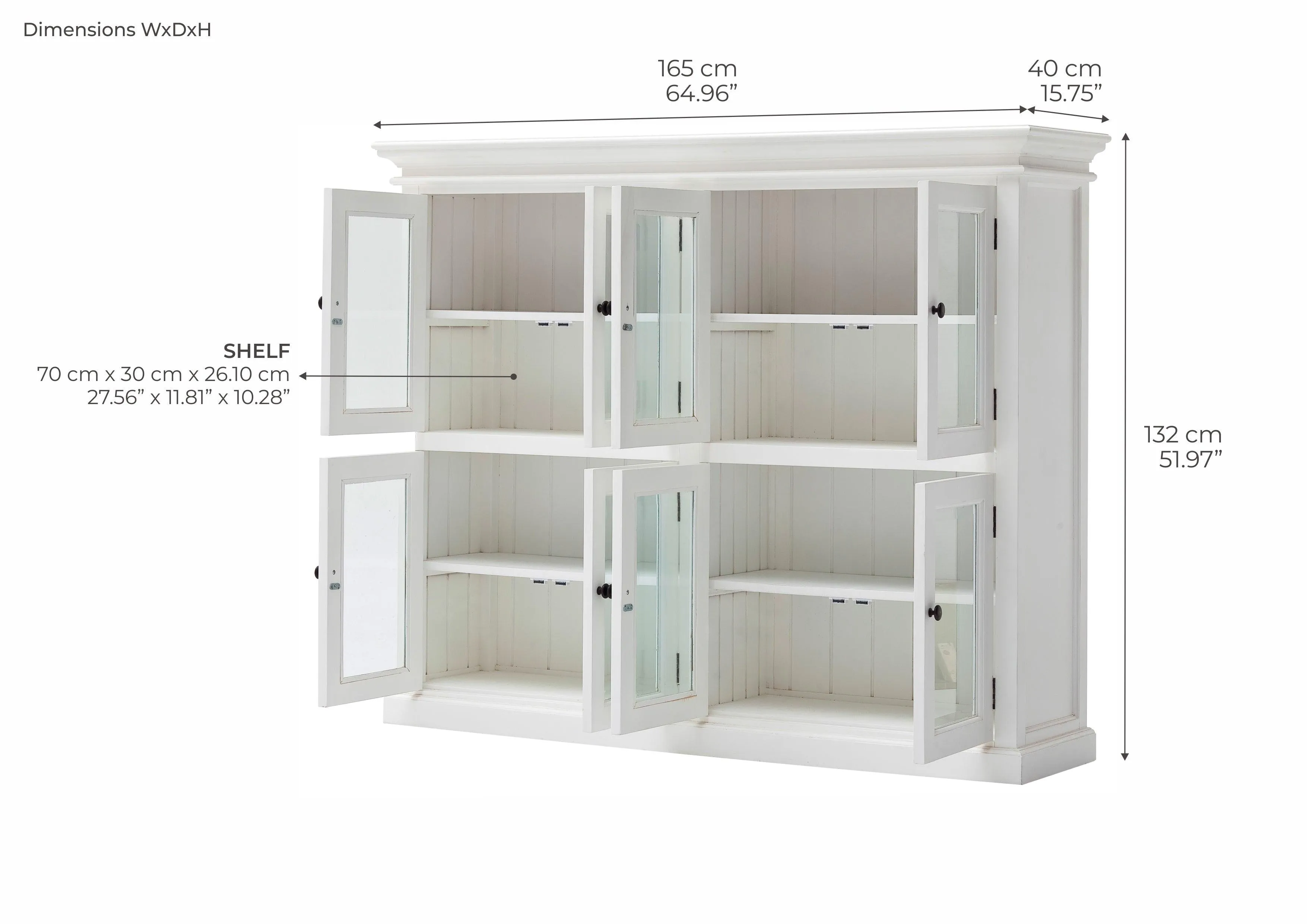 NovaSolo Pantry 8 Doors CA615