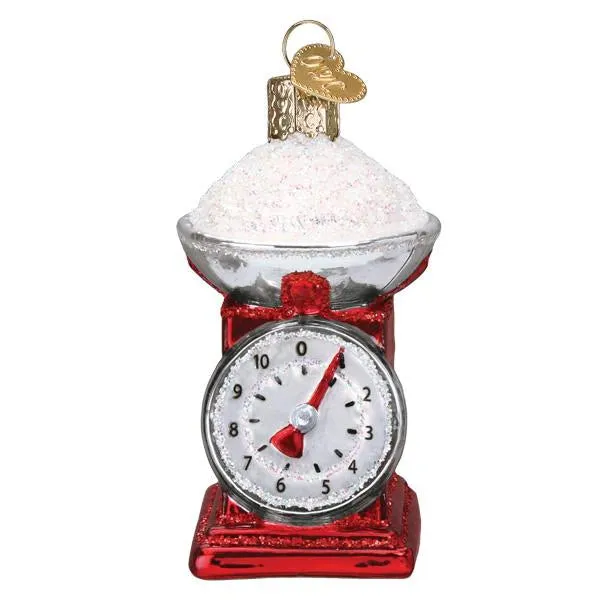 Old World Christmas Kitchen Scale Ornament