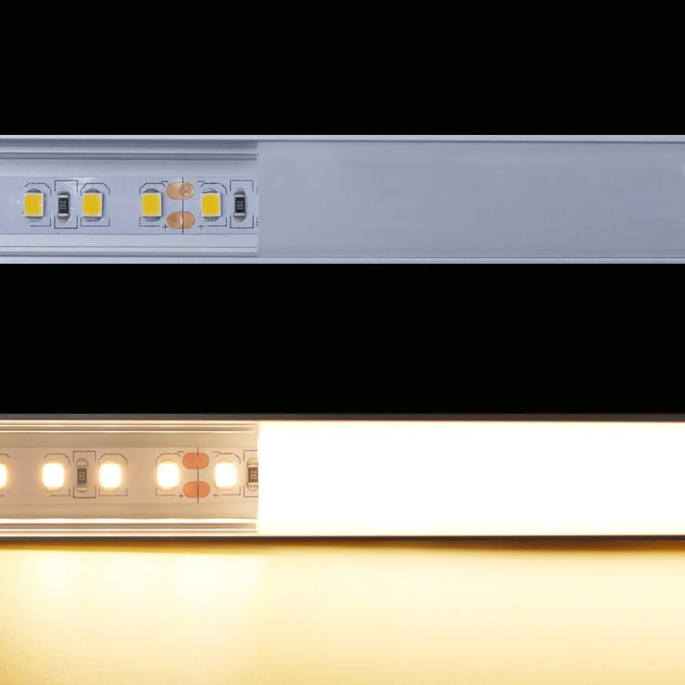 ORACLE Lighting 40" Frosted Diffuser Aluminum Channel for LED Flexible Strip