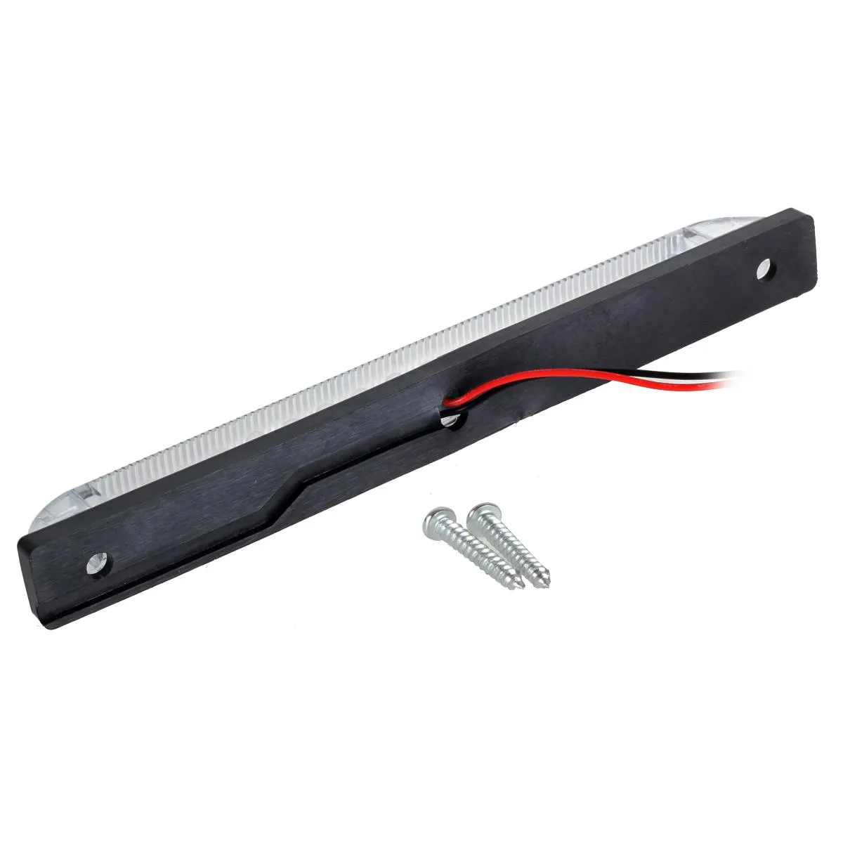 Partsam 1Pc 12V 8 Inch Slim Line LED Utility Strip Bar 30LED, 8" Truck Trailer Camper RV Motorcycle Motorhome Led Marker Lights Interior Dome Lights Cargo Lights Courtesy Lights Lamps Rear Lights