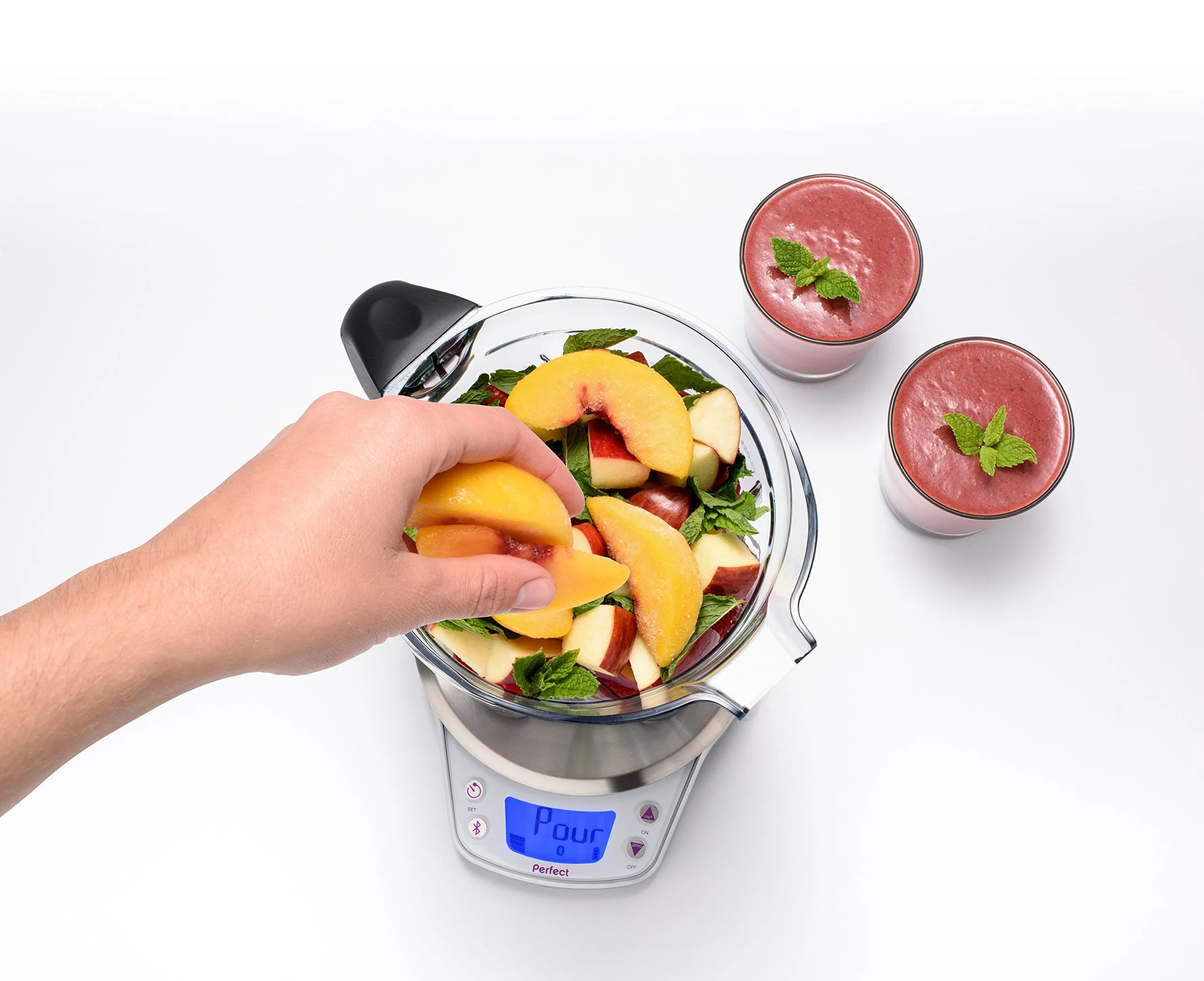 Perfect Blend PRO Smart Scale   App-Track Nutrition and Make Delicious Smoothies