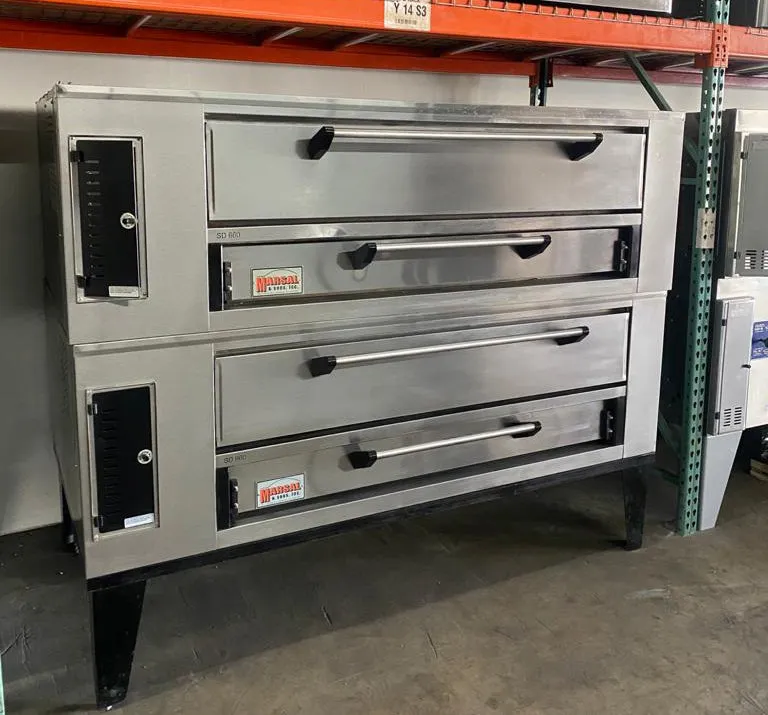 Pre Owned Marsal and Sons SD-660 Double Deck Gas Pizza Oven