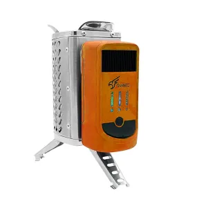 premium TANNEO USB Rechargeable Firewood Stove Portable Generating Furnace for Picnics and Camping