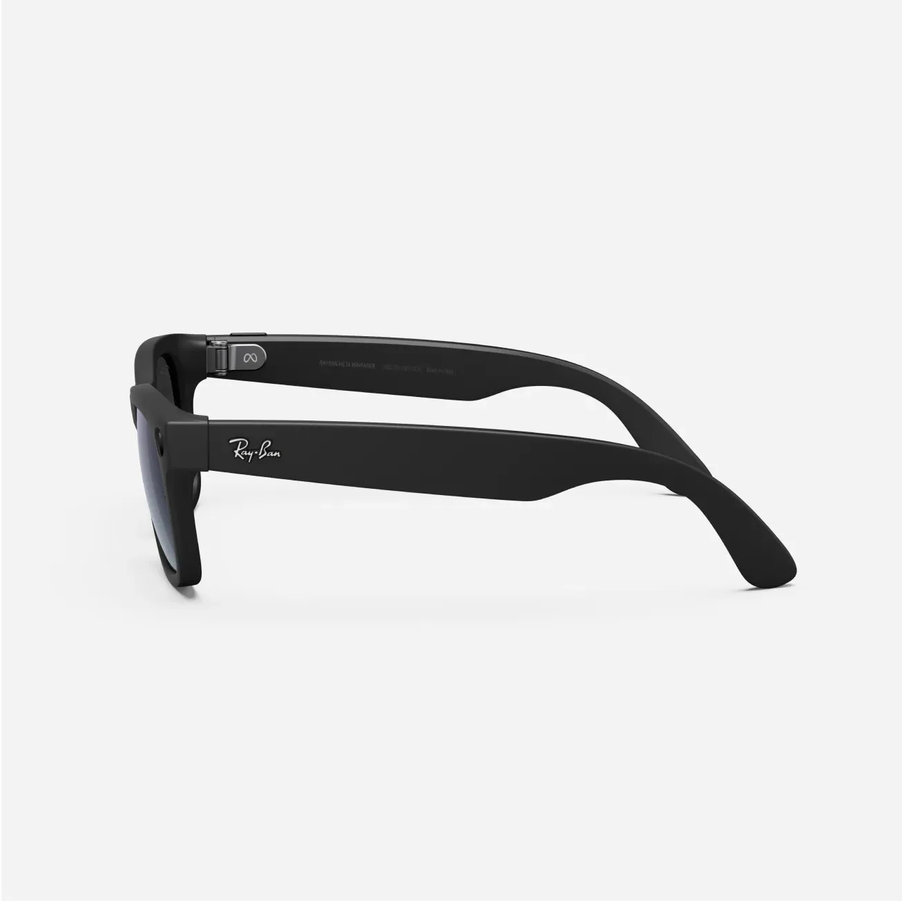 Ray-Ban Meta Wayfarer - (F) Matte Black - (L) Gradient Graphite Polarised - (Large)