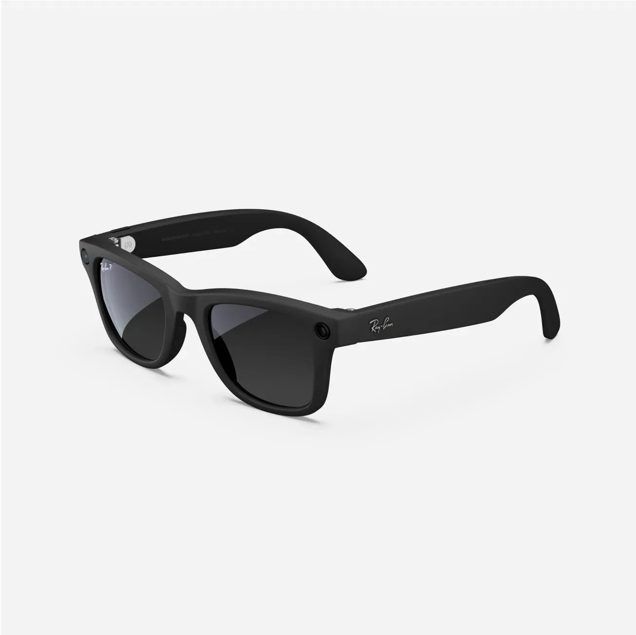 Ray-Ban Meta Wayfarer - (F) Matte Black - (L) Gradient Graphite Polarised - (Large)