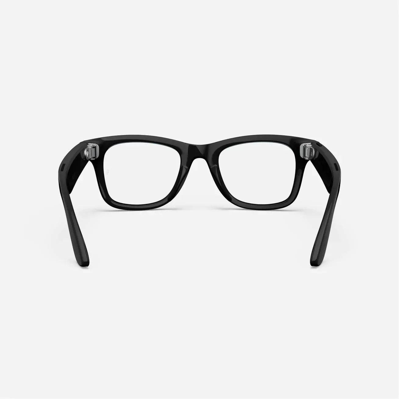 Ray-Ban Meta Wayfarer - (F) Shiny Black - (L) Clear - (Large)