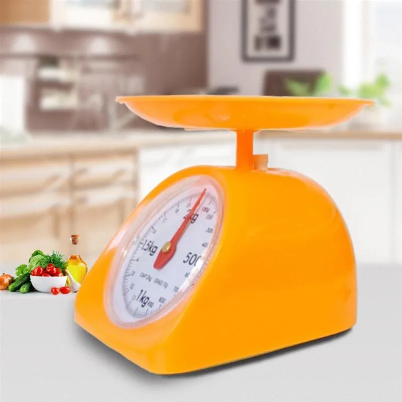 Retro Round Kitchen Weighing Scale