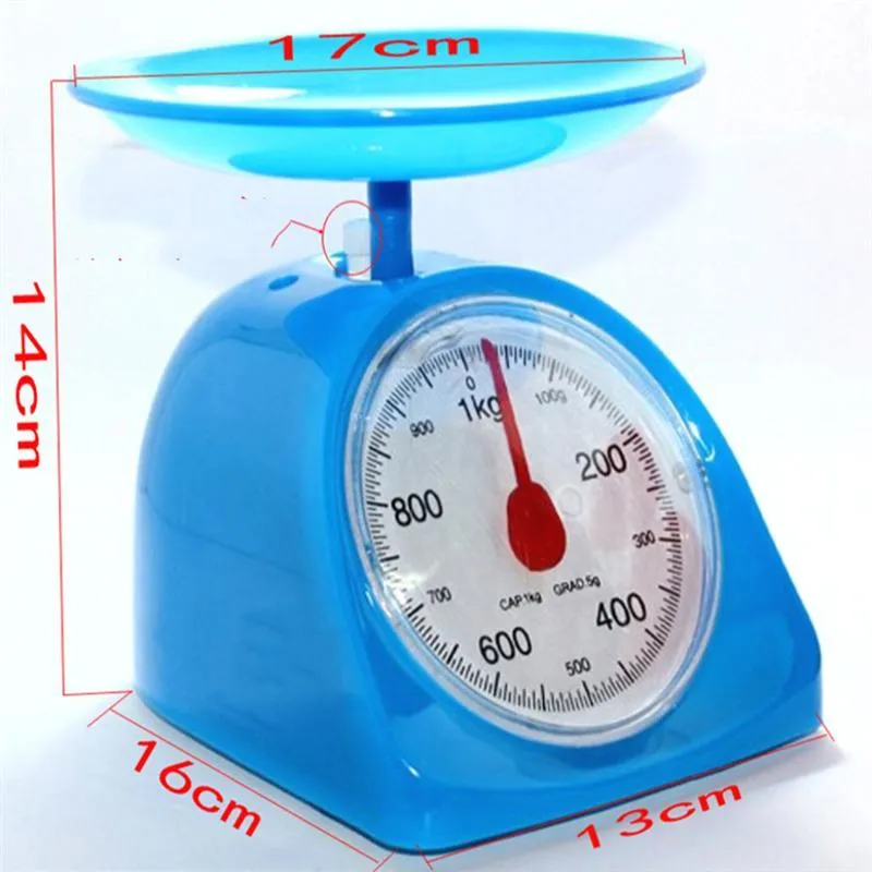 Retro Round Kitchen Weighing Scale