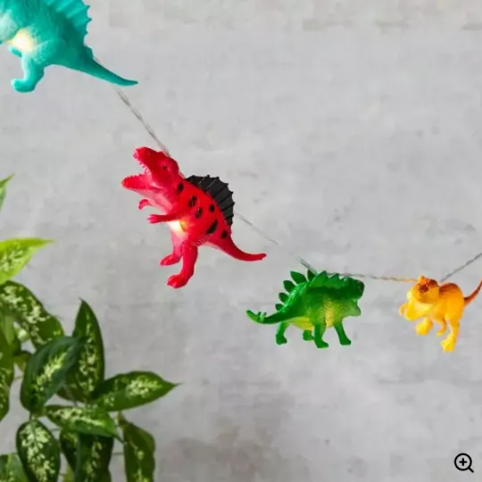Rex London String Of Led Dinosaur Lights - Prehistoric Land