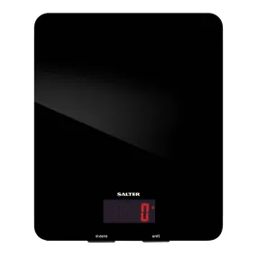 Salter Black Glass Electronic Scales