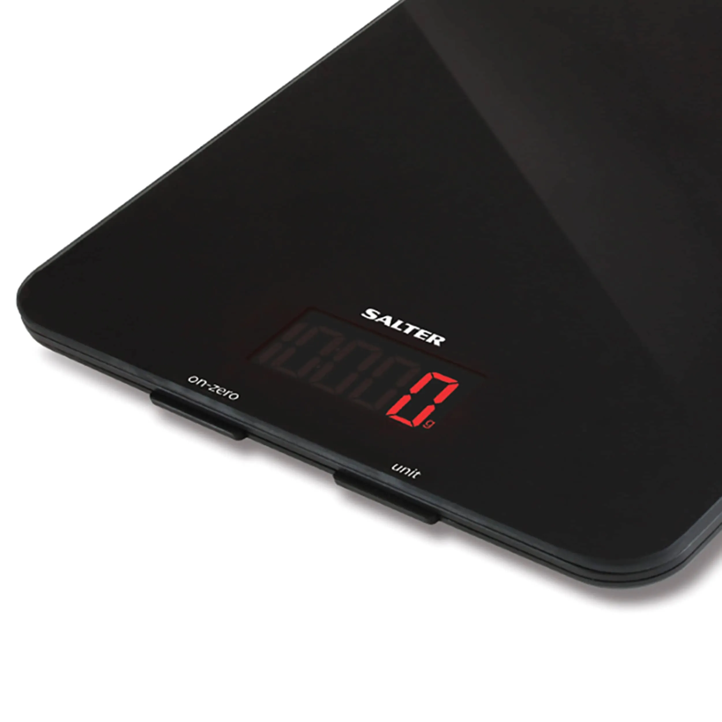 Salter Black Glass Electronic Scales